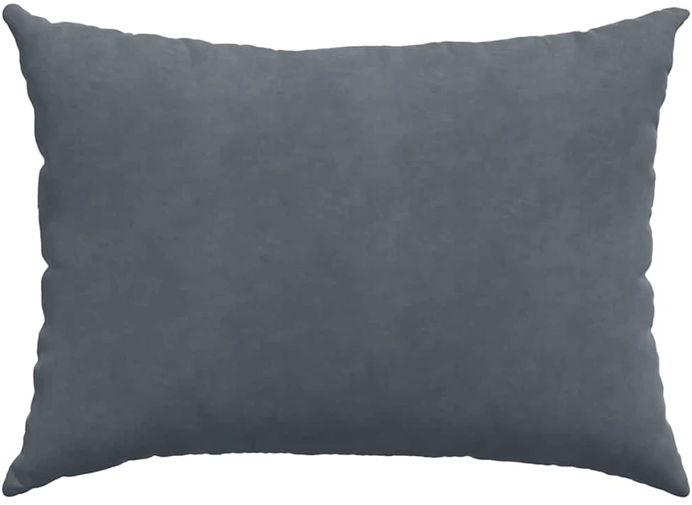 Sofa Pagalvės 2 vnt. Tamsiai pilka 70 x 50 cm Kordūrinis audinys