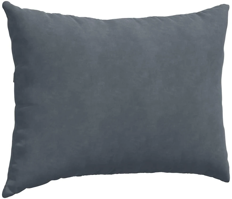 Sofa Pagalvės 2 vnt. Tamsiai pilka 70 x 50 cm Kordūrinis audinys