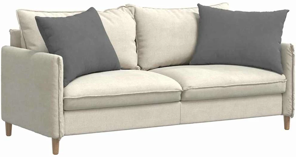 Sofa Pagalvės 2 vnt. audinys Tamsiai pilka 70 x 50 cm