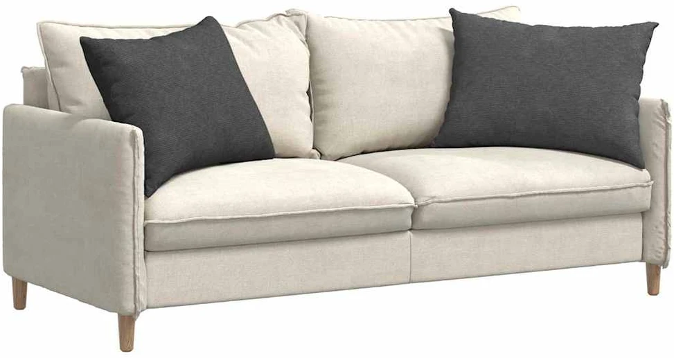 Sofa Pagalvės 2 pcs Tamsiai pilka 70 x 50 cm Kordūrinis audinys