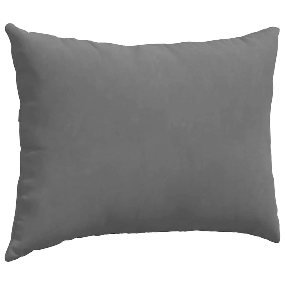 Sofa Pagalvės 2 vnt. audinys Tamsiai pilka 70 x 50 cm
