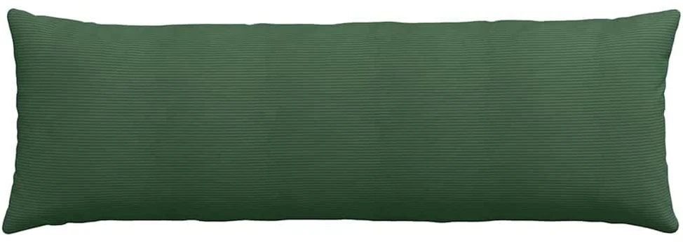 Sofa Pagalvės 2 pcs Tamsiai žalia 120 x 40 cm