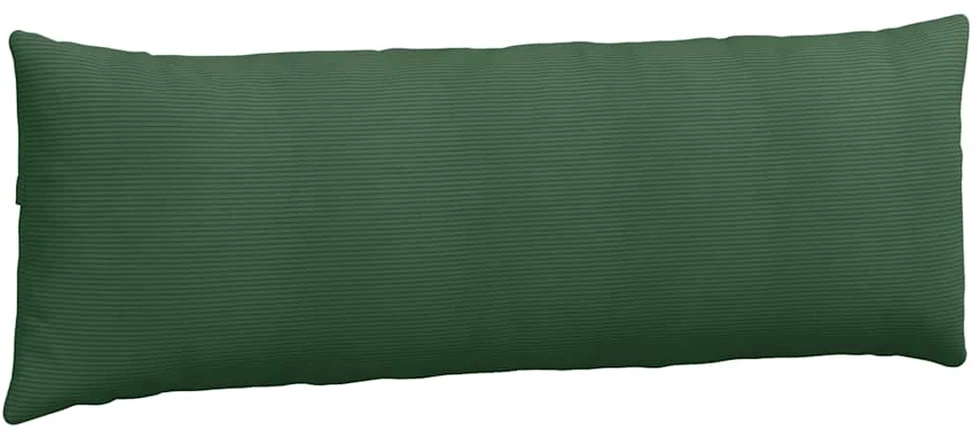 Sofa Pagalvės 2 pcs Tamsiai žalia 120 x 40 cm
