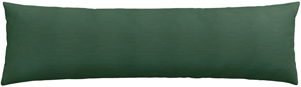 Sofa Pagalvės 2 pcs Tamsiai žalia 145 x 40 cm