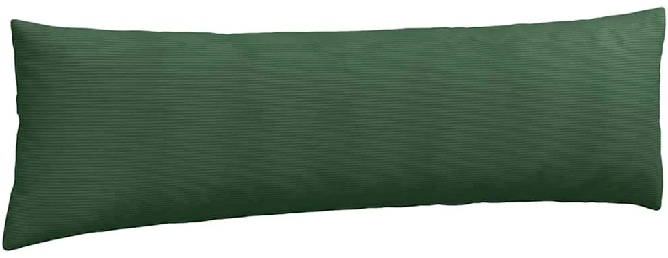 Sofa Pagalvės 2 pcs Tamsiai žalia 145 x 40 cm