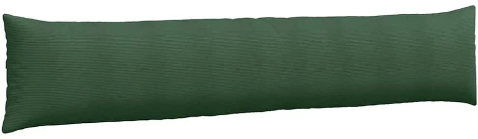 Sofa Pagalvės 2 pcs Tamsiai žalia 200 x 40 cm