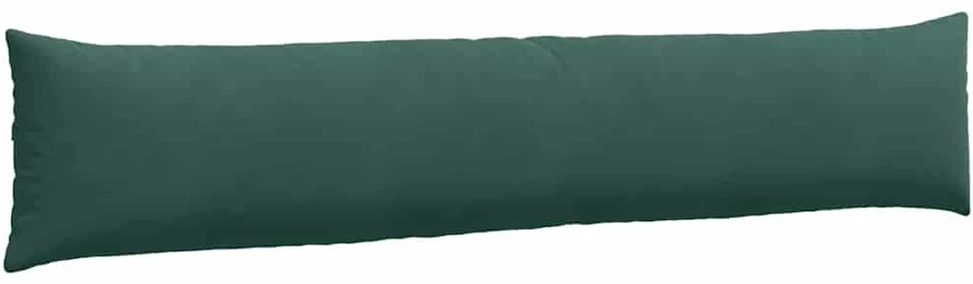 Sofa Pagalvės 2 pcs Tamsiai žalia 200 x 40 cm