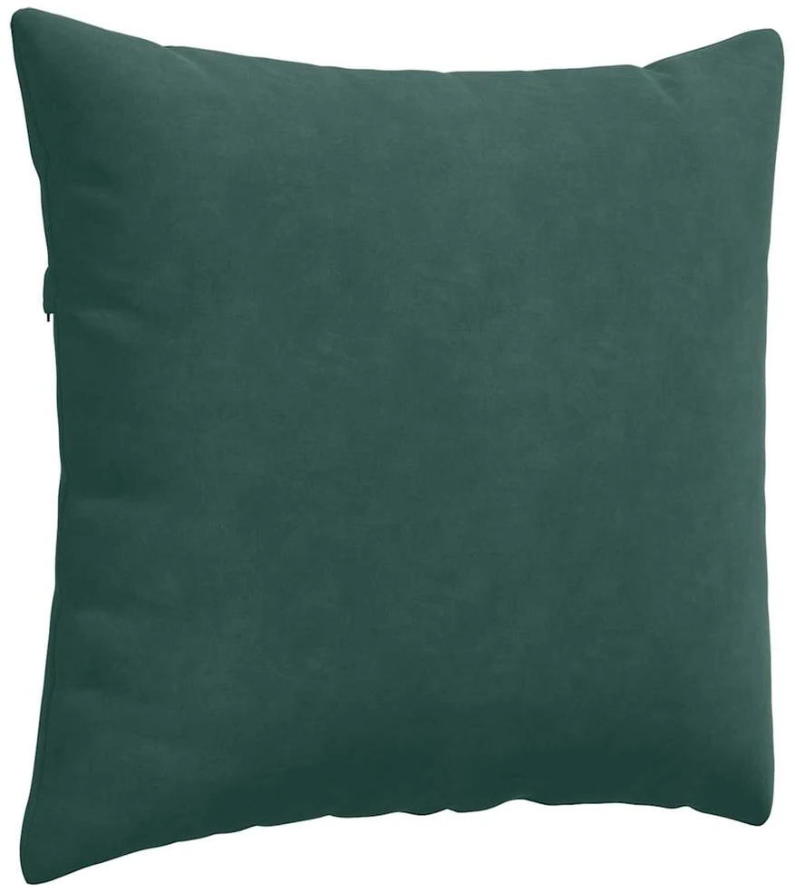 Sofa Pagalvės 2 pcs Tamsiai žalia 45 x 45 cm Kordūrinis audinys