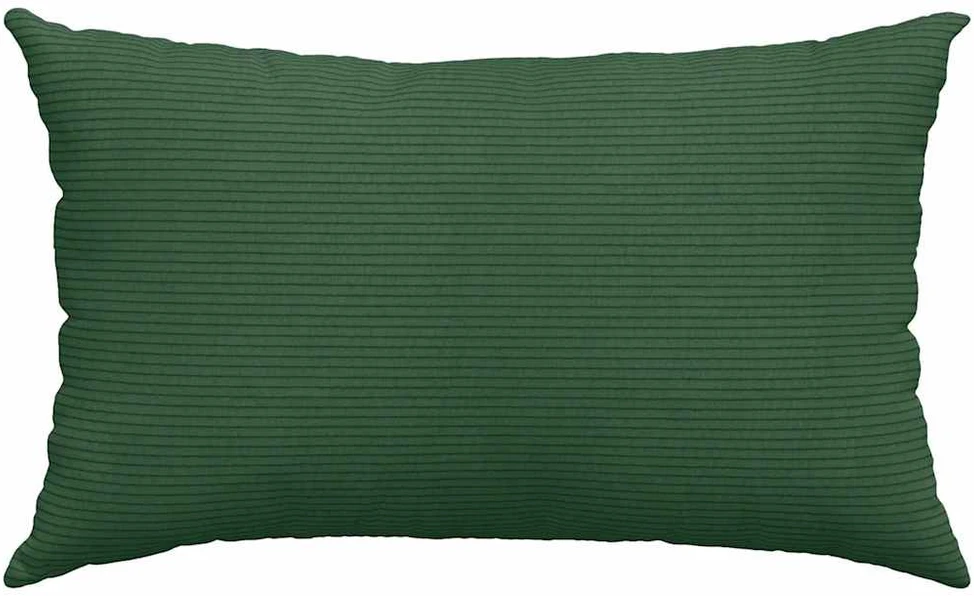 Sofa Pagalvės 2 pcs Tamsiai žalia 50 x 30 cm Kordūrinis audinys