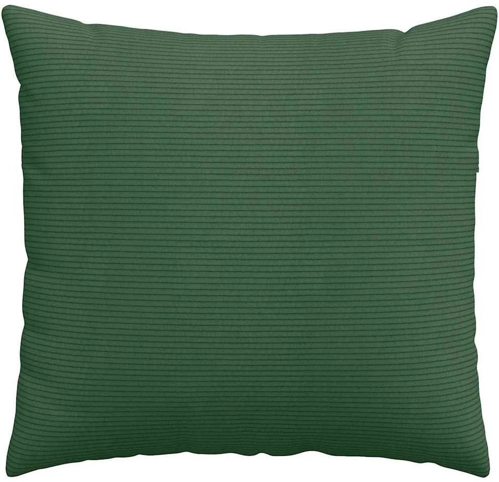 Sofa Pagalvės 2 pcs Tamsiai žalia 50 x 50 cm Kordūrinis audinys
