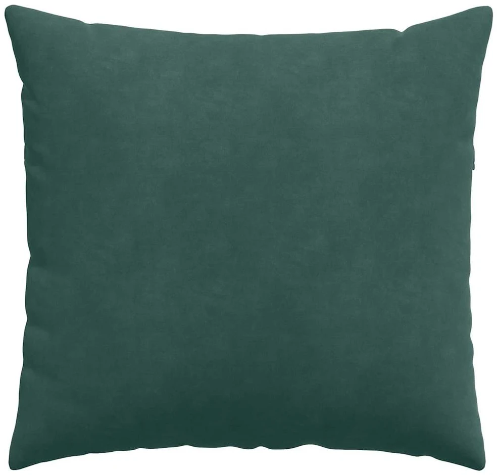 Sofa Pagalvės 2 pcs Tamsiai žalia 50 x 50 cm Kordūrinis audinys