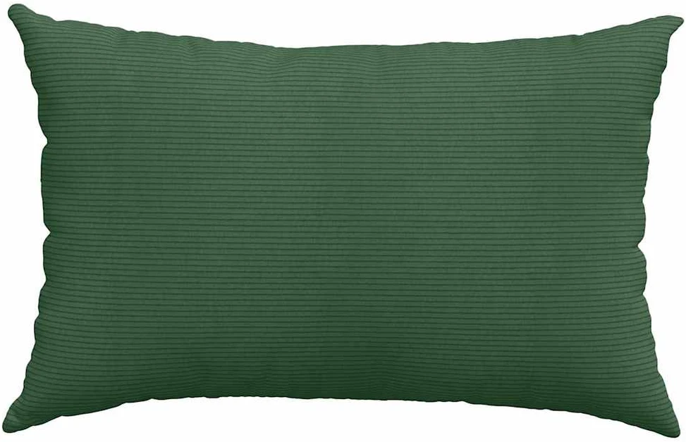 Sofa Pagalvės 2 pcs Tamsiai žalia 60 x 40 cm Kordūrinis audinys