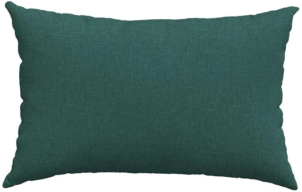 Sofa Pagalvės 2 vnt. audinys Tamsiai žalia 60 x 40 cm