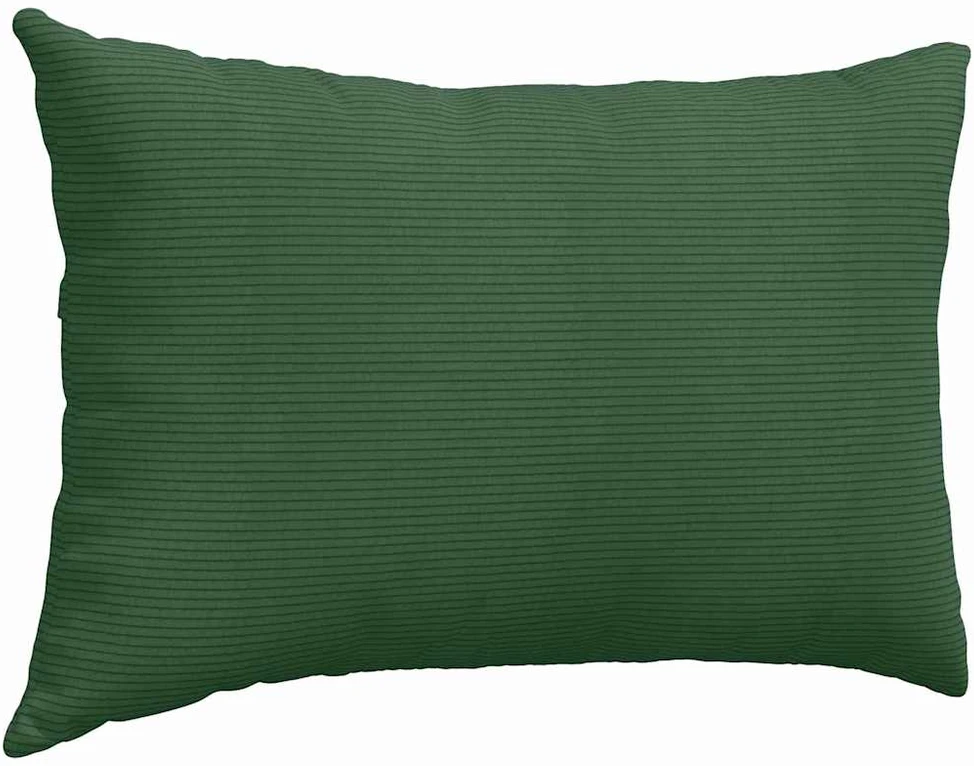 Sofa Pagalvės 2 pcs Tamsiai žalia 60 x 40 cm Kordūrinis audinys