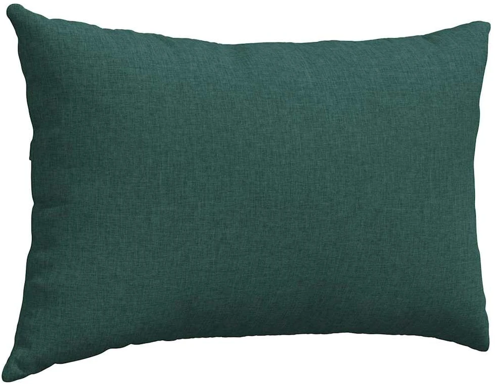 Sofa Pagalvės 2 vnt. audinys Tamsiai žalia 60 x 40 cm
