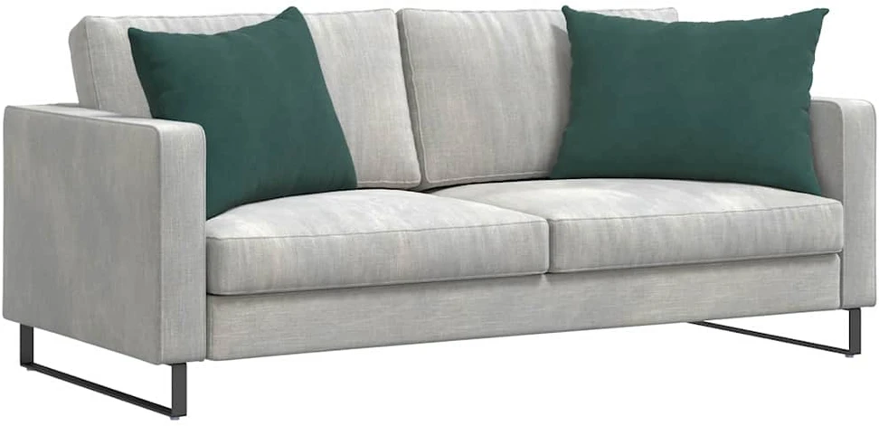 Sofa Pagalvės 2 pcs Tamsiai žalia 70 x 50 cm Kordūrinis audinys