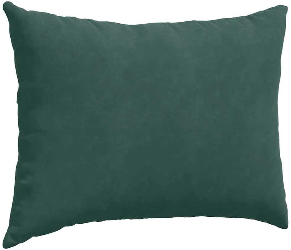 Sofa Pagalvės 2 pcs Tamsiai žalia 70 x 50 cm Kordūrinis audinys