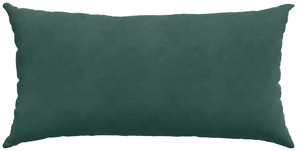 Sofa Pagalvės 2 pcs Tamsiai žalia 80 x 40 cm Kordūrinis audinys