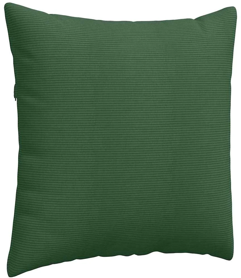 Sofa Pagalvės 2 pcs Tamsiai žalia 80 x 80 cm Kordūrinis audinys