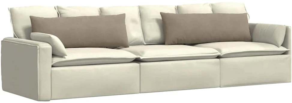 Sofa Pagalvės 2 vnt. audinys Tortora 120 x 40 cm