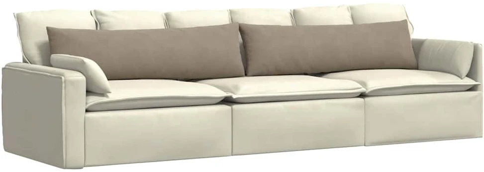 Sofa Pagalvės 2 vnt. audinys Tortora 145 x 40 cm