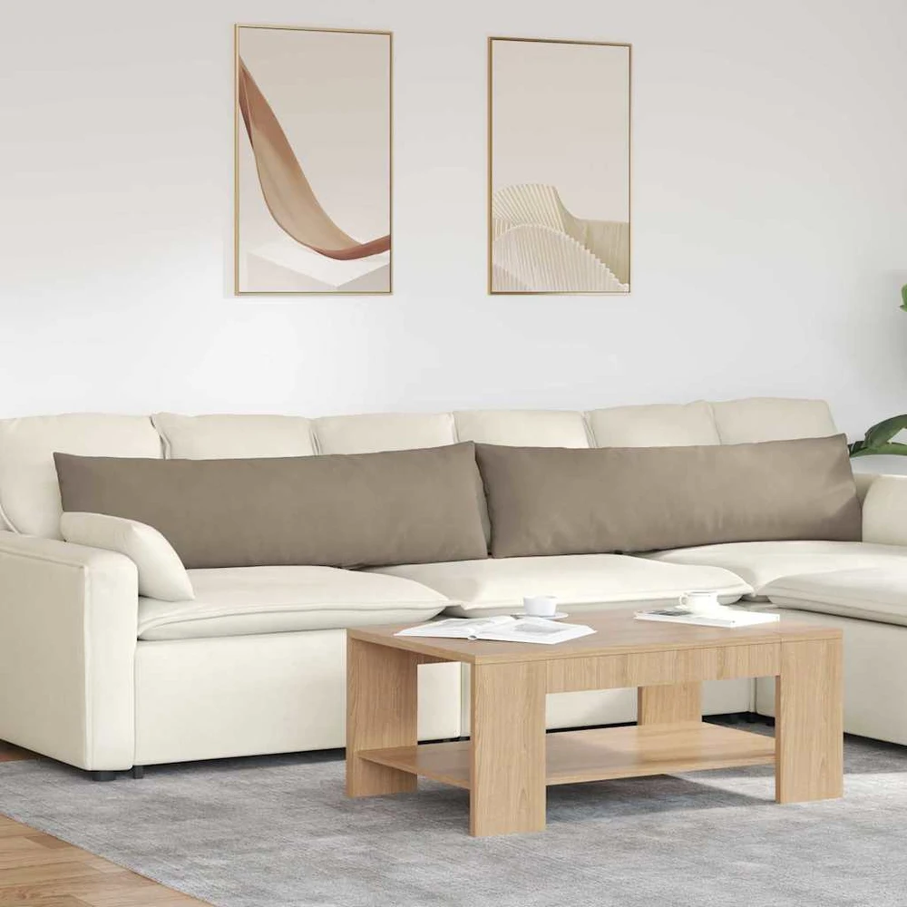 Sofa Pagalvės 2 vnt. audinys Tortora 145 x 40 cm