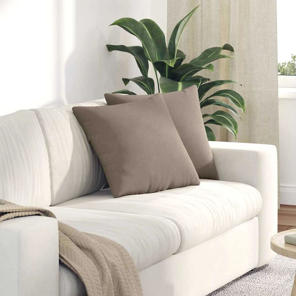 Sofa Pagalvės 2 vnt. audinys Tortora 45 x 45 cm