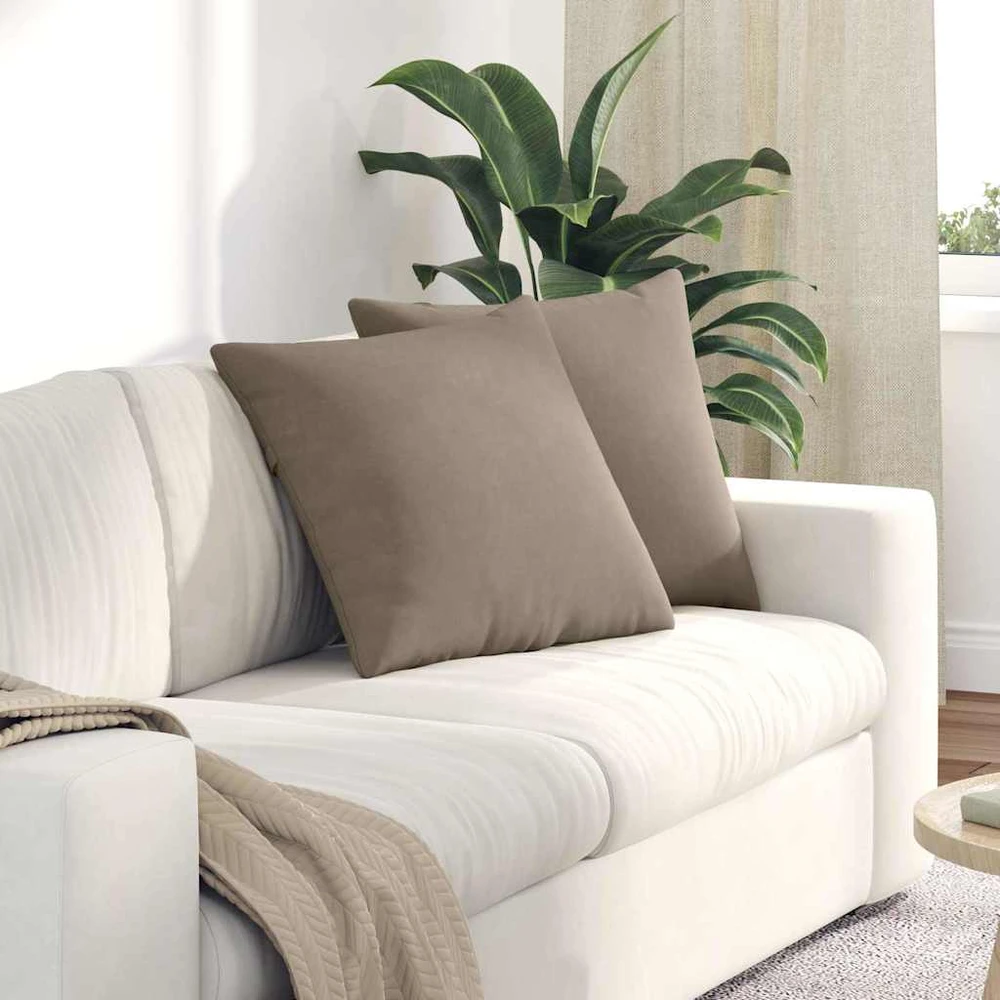 Sofa Pagalvės 2 vnt. audinys Tortora 50 x 50 cm
