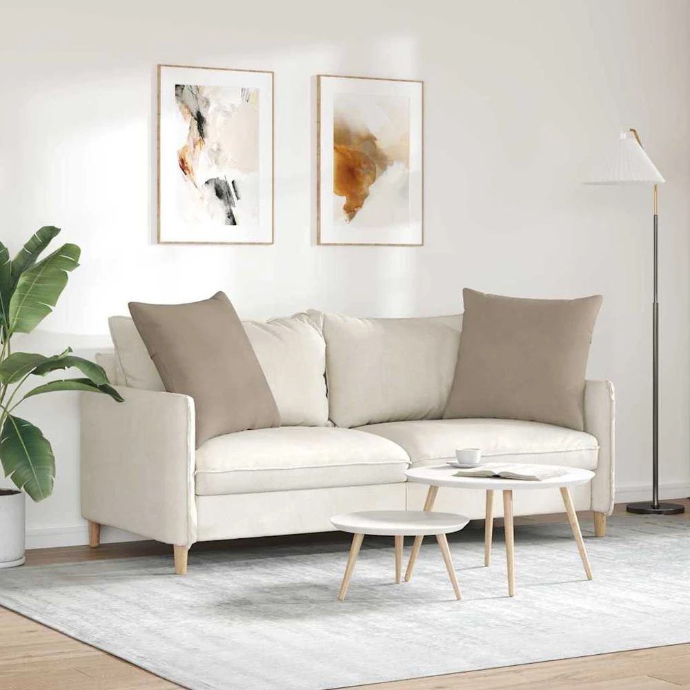 Sofa Pagalvės 2 vnt. audinys Tortora 60 x 60 cm