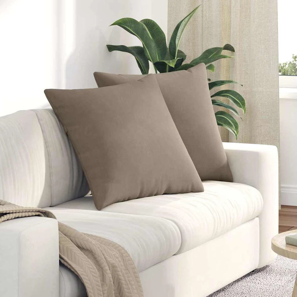 Sofa Pagalvės 2 vnt. audinys Tortora 60 x 60 cm