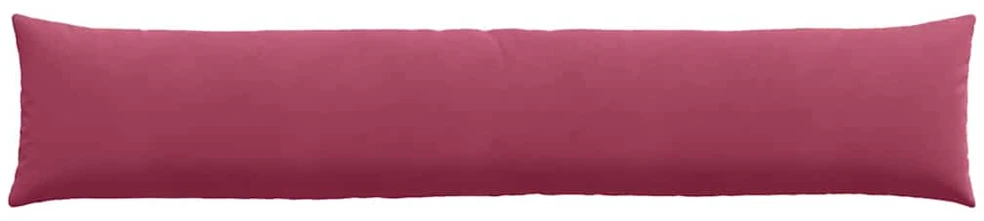 Sofa Pagalvės 2 pcs Vyno raudona 200 x 40 cm Kordūrinis audinys