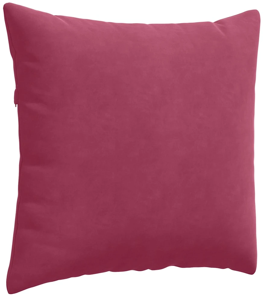 Sofa Pagalvės 2 pcs Vyno raudona 45 x 45 cm Kordūrinis audinys