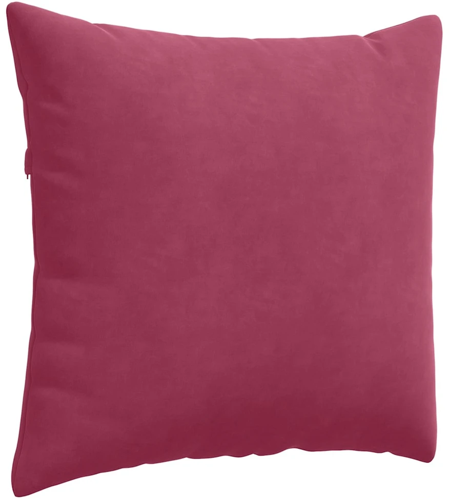 Sofa Pagalvės 2 pcs Vyno raudona 50 x 50 cm Kordūrinis audinys