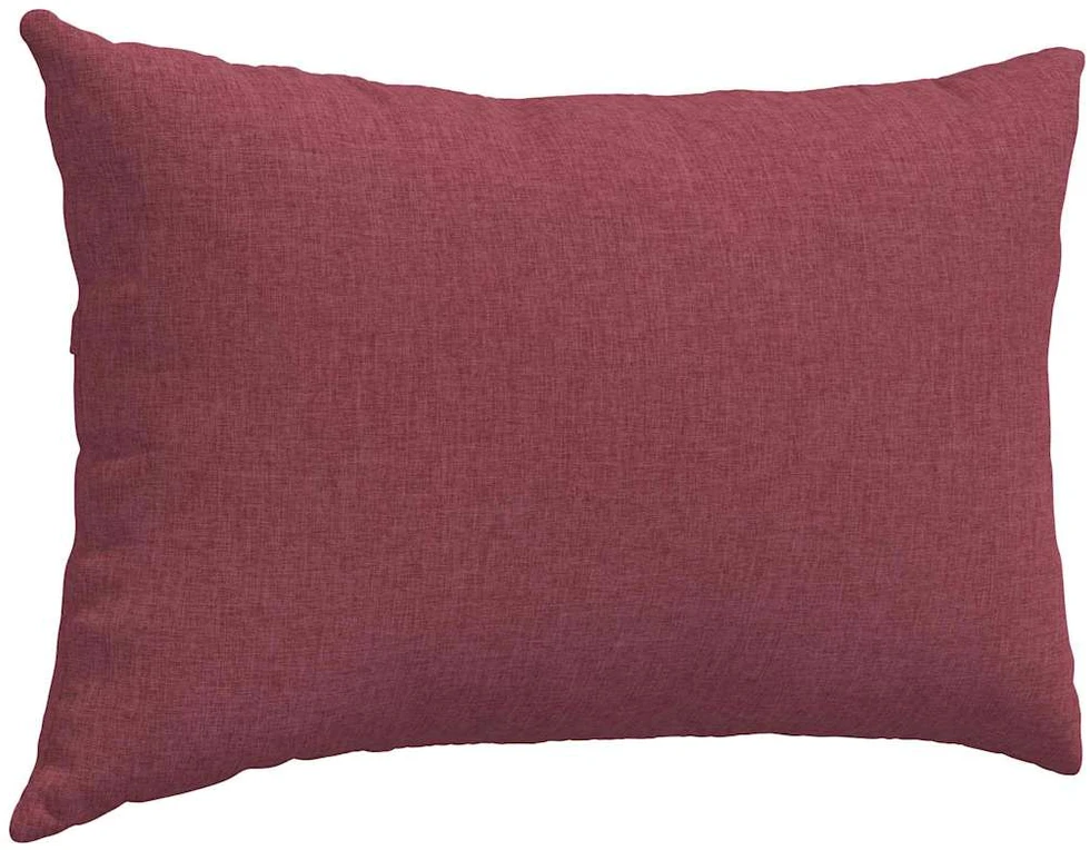Sofa Pagalvės 2 vnt. audinys Vyno raudona 60 x 40 cm