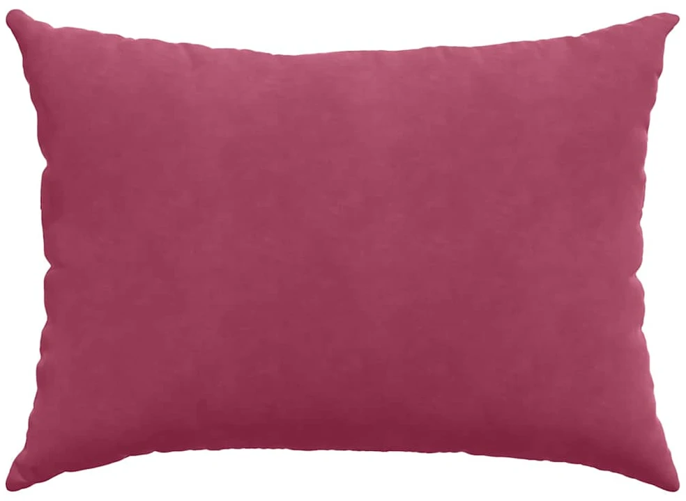 Sofa Pagalvės 2 pcs Vyno raudona 70 x 50 cm Kordūrinis audinys