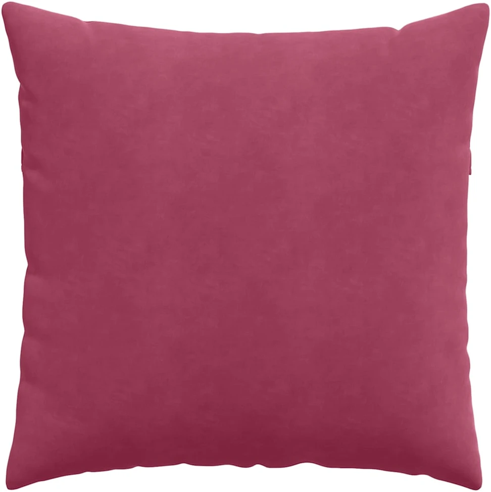Sofa Pagalvės 2 pcs Vyno raudona 80 x 80 cm Kordūrinis audinys