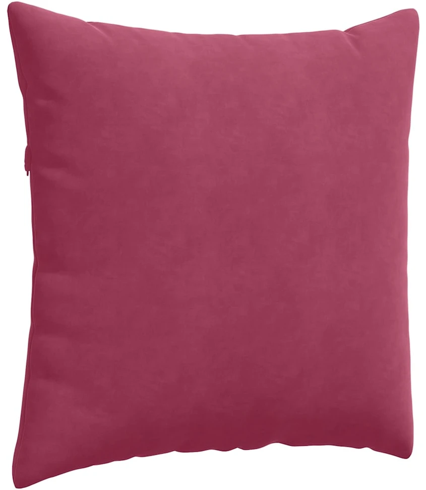 Sofa Pagalvės 2 pcs Vyno raudona 80 x 80 cm Kordūrinis audinys