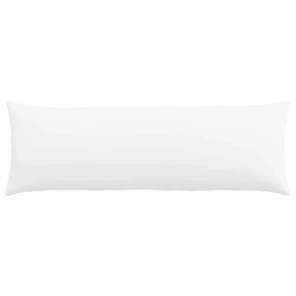 Sofa Pagalvės 2 vnt. audinys Balta 120 x 40 cm