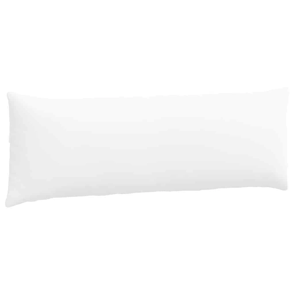 Sofa Pagalvės 2 vnt. audinys Balta 120 x 40 cm