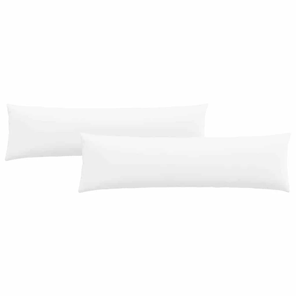 Sofa Pagalvės 2 vnt. audinys Balta 145 x 40 cm
