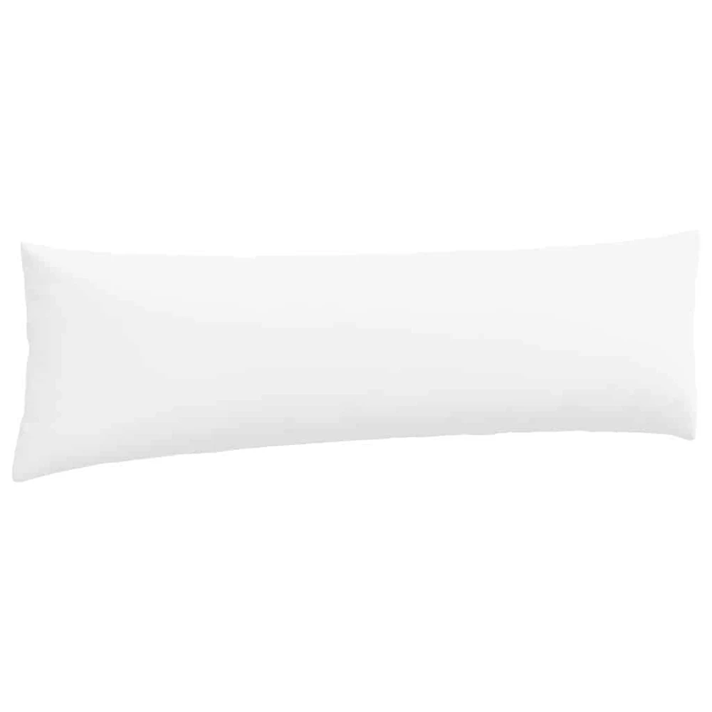 Sofa Pagalvės 2 vnt. audinys Balta 145 x 40 cm
