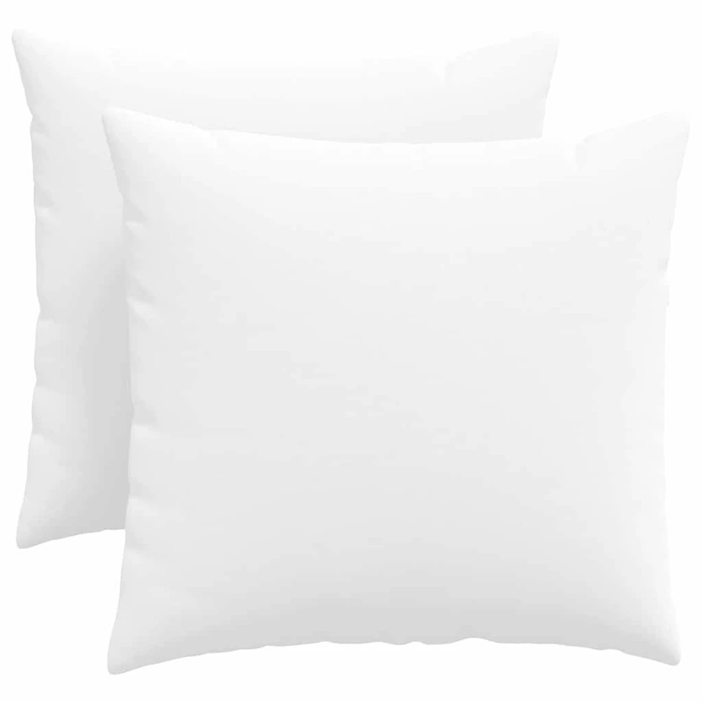 Sofa Pagalvės 2 vnt. audinys Balta 50 x 50 cm