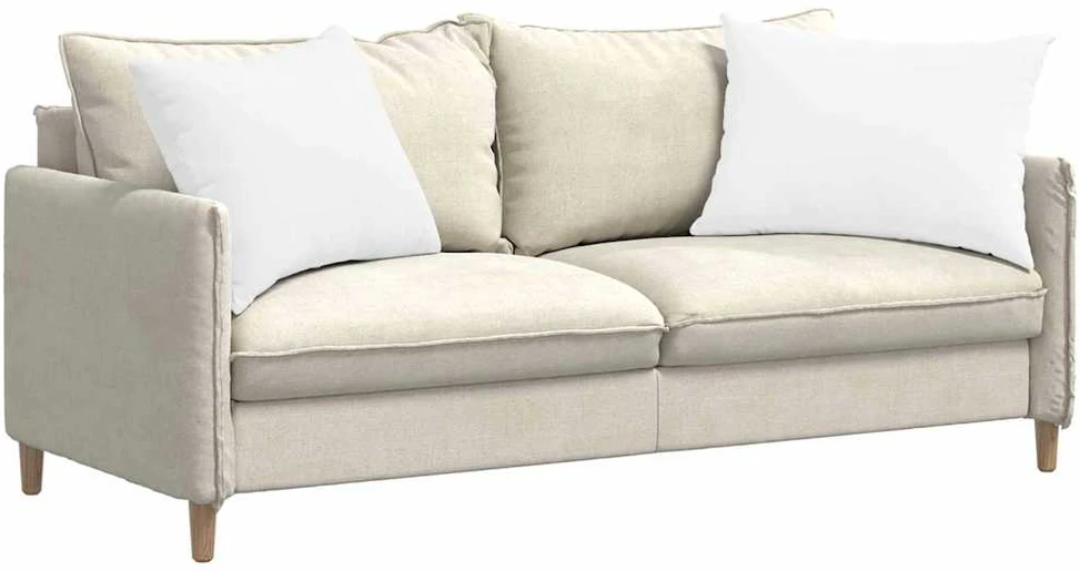Sofa Pagalvės 2 vnt. audinys Balta 70 x 50 cm