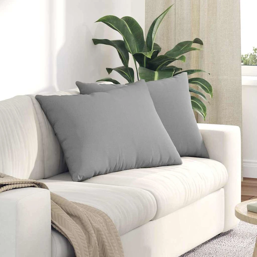 Sofa Pagalvės 2 vnt. audinys Debesų pilka 70 x 50 cm