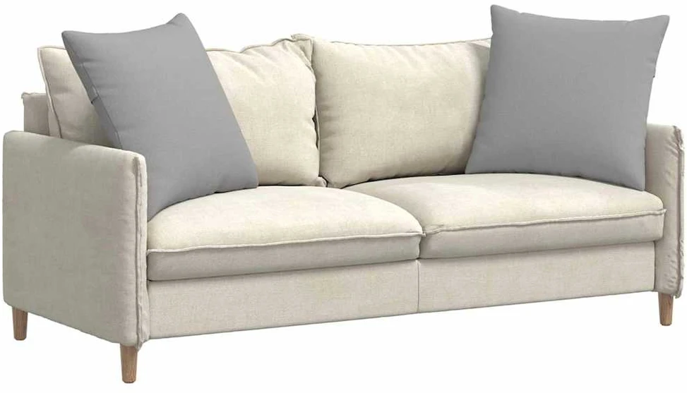 Sofa Pagalvės 2 vnt. audinys Debesų pilka 80 x 80 cm
