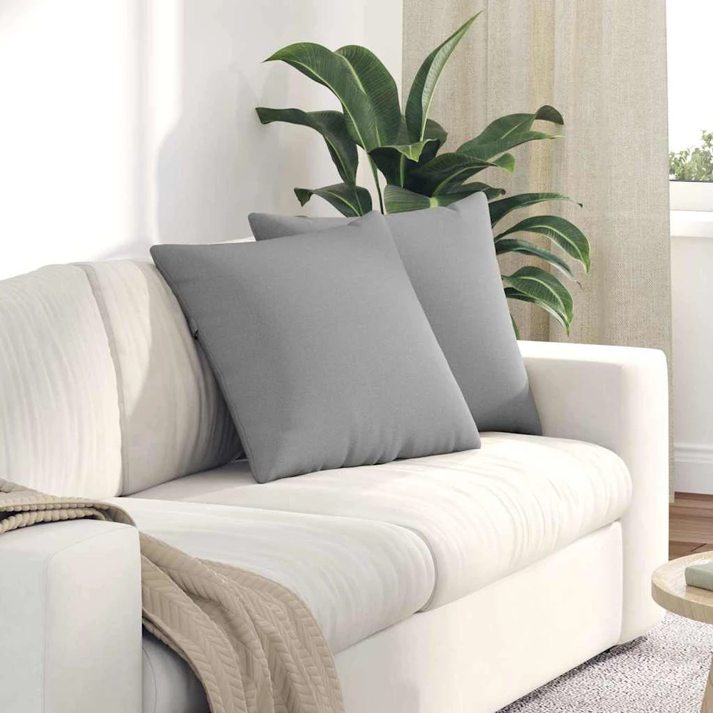 Sofa Pagalvės 2 vnt. audinys Debesų pilka 50 x 50 cm