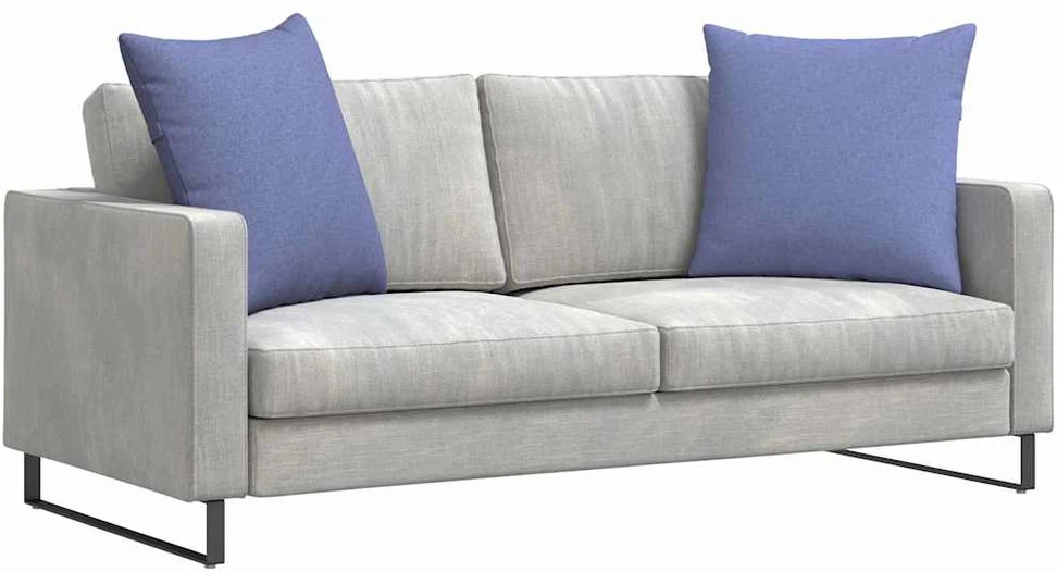 Sofa Pagalvės 2 vnt. audinys Džinsinės mėlynos 60 x 60 cm