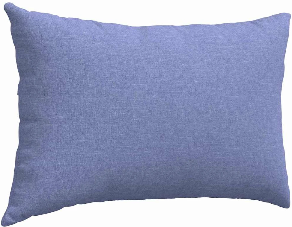 Sofa Pagalvės 2 pcs Džinsinės mėlynos 60 x 40 cm audinys