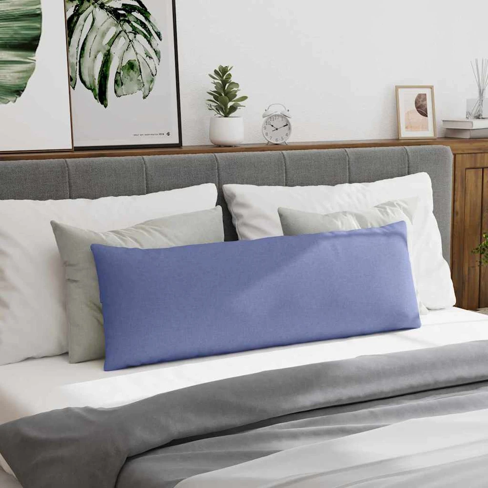 Sofa Pagalvės 2 vnt. audinys Džinsinės mėlynos 120 x 40 cm