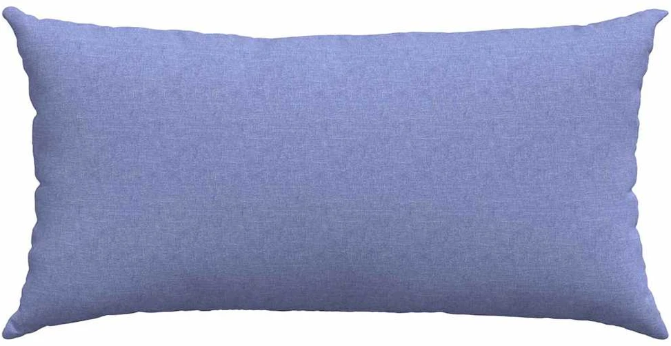 Sofa Pagalvės 2 pcs Džinsinės mėlynos 80 x 40 cm audinys